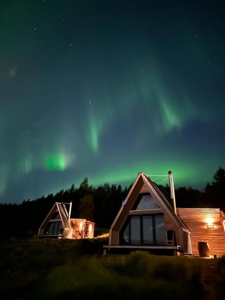 Hengifosslodge Tiny Houses 에질스타지르 외부 사진